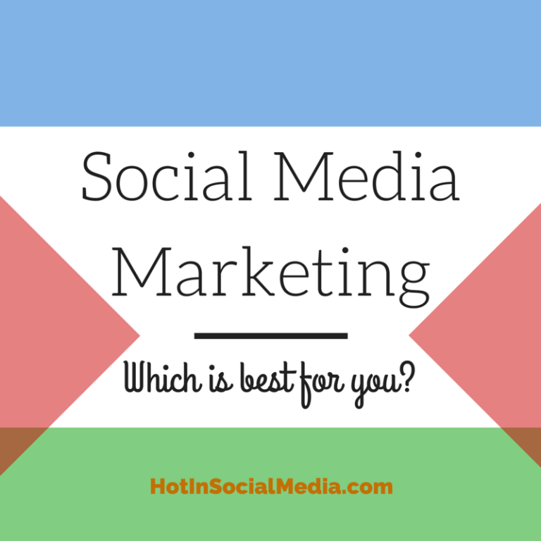 Social Media Marketing: Which Platform Is Best For You?