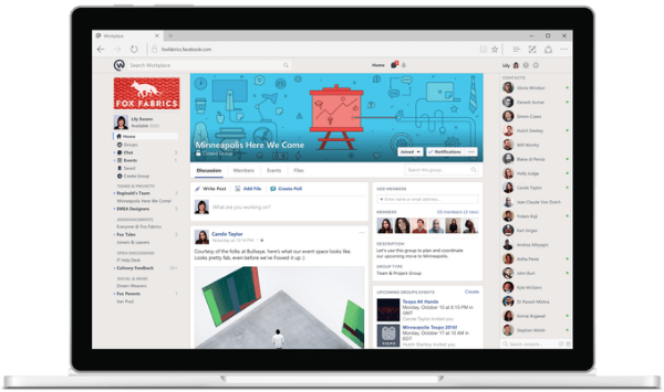 Workplace chat app launched by facebook for mac os