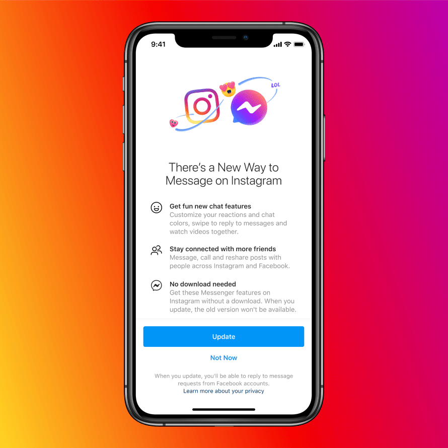 Introducing A New Messenger Experience on Instagram - Hot in Social