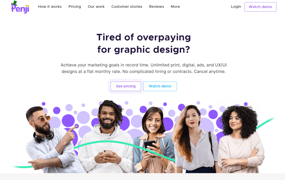 Penji: Unlimited Graphic Design You Can Afford Penji