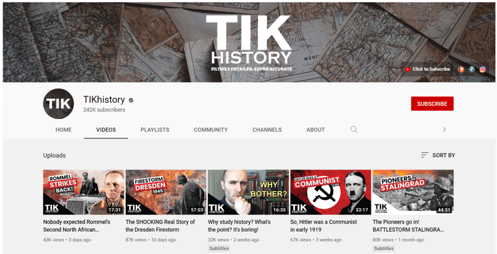 My Favorite YouTube History Channels: Which One Is the Best for You - Why Is History Channel Not On Youtube Tv