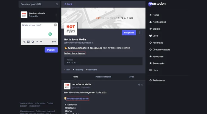 Mastodon: A Decentralized Social Media Alternative to Twitter Hot in Social Media on Mastodon