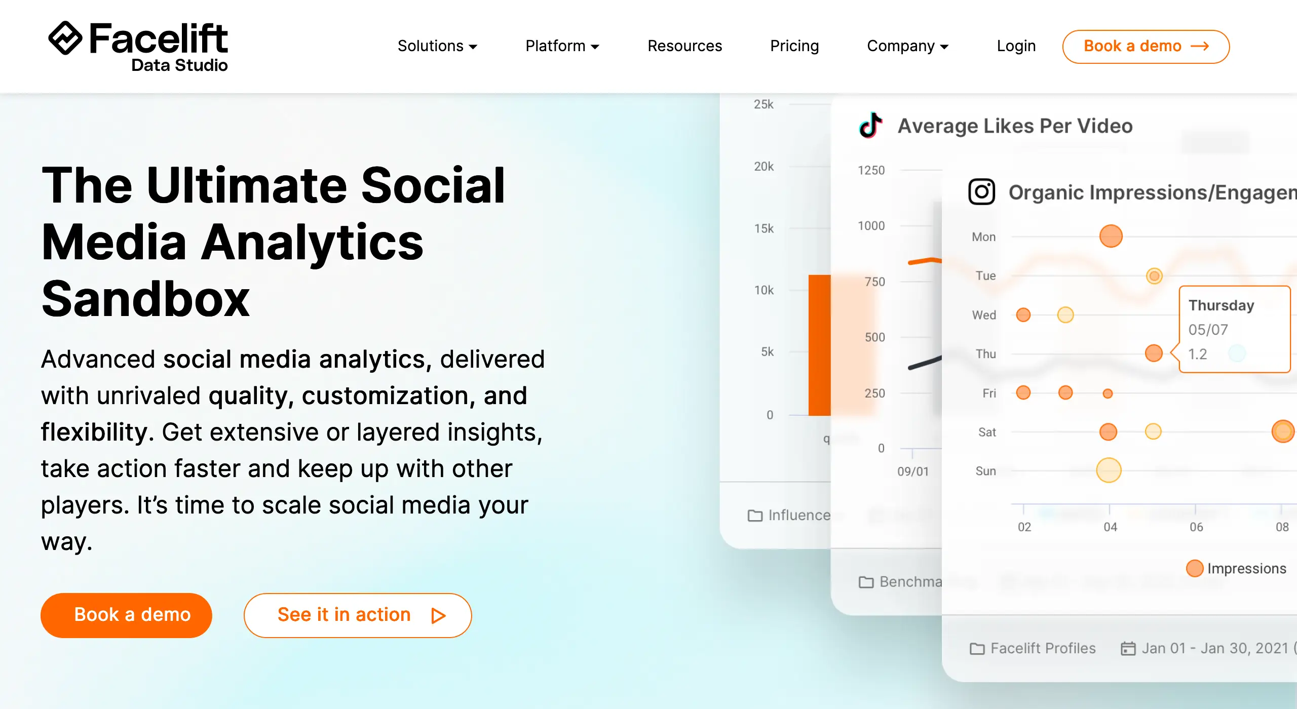 Quintly became Facelift Data Studio