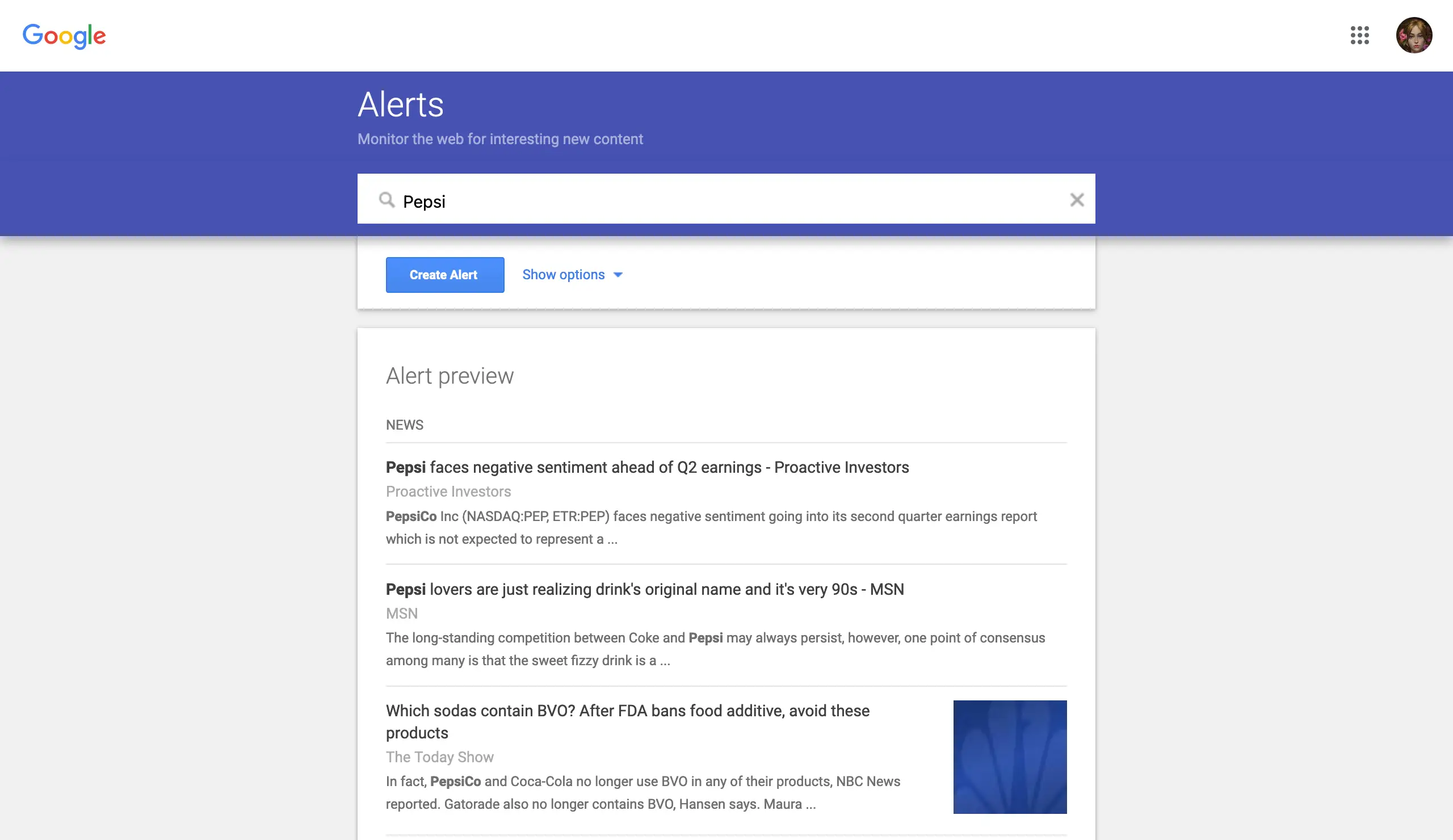 Google Alerts