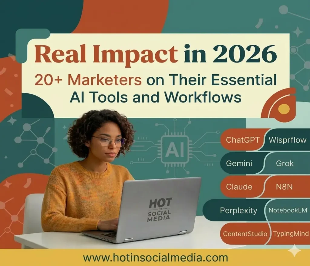 Marketers on Their Essential AI Tools and Workflows in 2026 - Hotinsocialmedia
