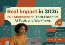 Real Impact in 2026: 20+ Marketers on Their Essential AI Tools and Workflows Marketers on Their Essential AI Tools and Workflows in 2026 - Hotinsocialmedia